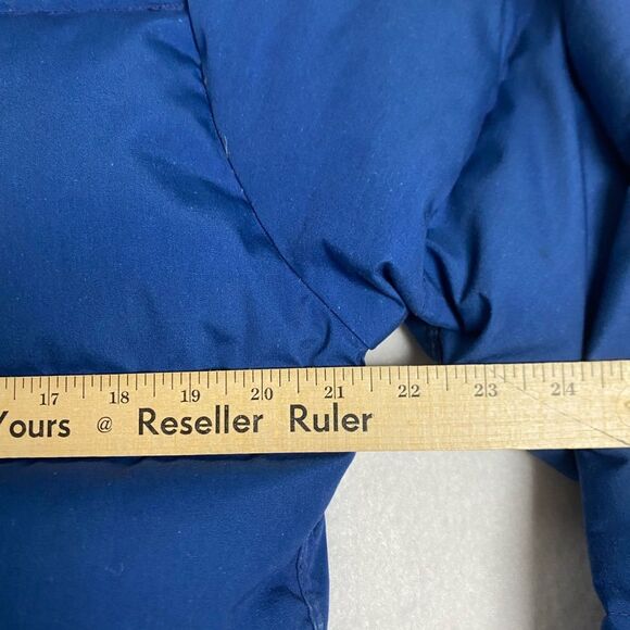 Vintage The North Face Jacket 70s Small Down Puffer Blue USA Expedition Coat 80s - Picture 13 of 14